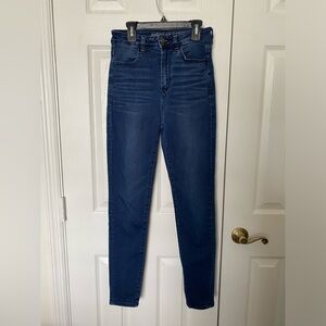 American Eagle super stretch high rise skinny jeans